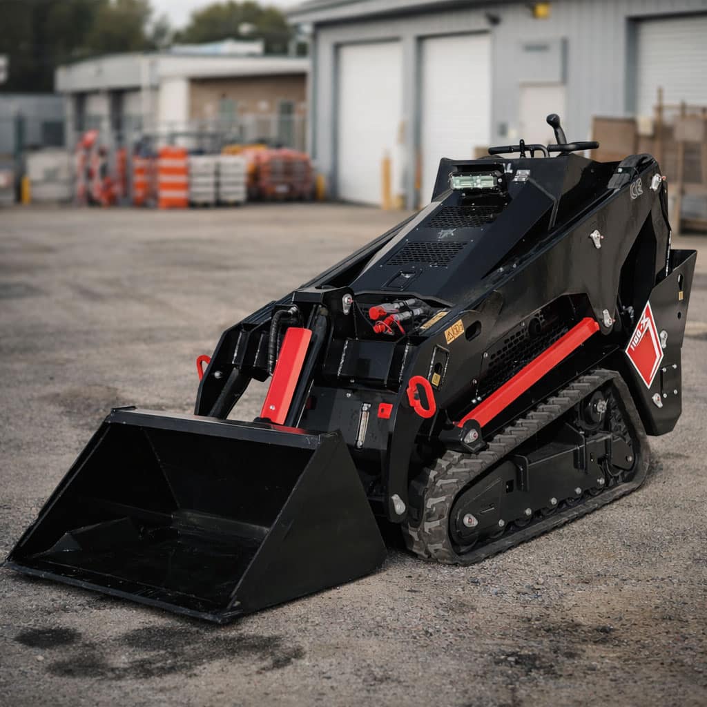 Stand-on design gives great visibility and quick on and off, making it ideal for fast-paced jobs.